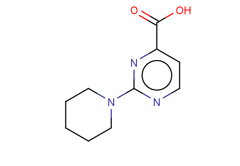 2-(piperidin-1-yl)pyrimidine-4-carboxylic acid