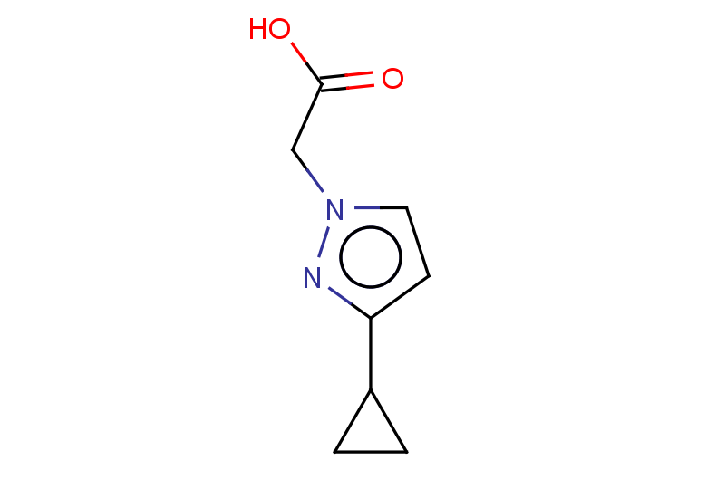 2-(3-cyclopropyl-1H-pyrazol-1-yl)acetic acid