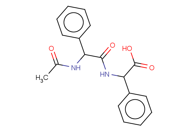 2-(2-acetamido-2-phenylacetamido)-2-phenylacetic acid