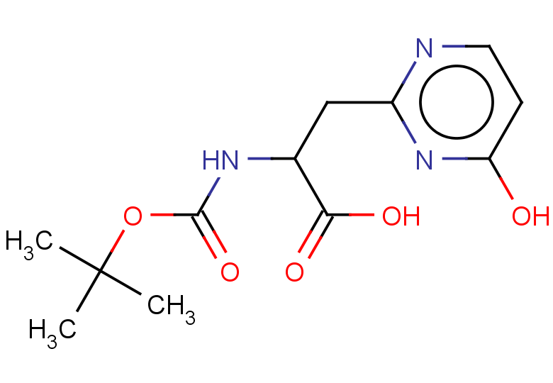 2-{[(tert-butoxy)carbonyl]amino}-3-(4-hydroxypyrimidin-2-yl)propanoic acid
