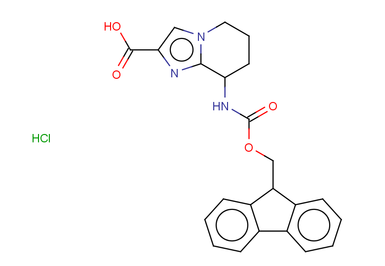 8-({[(9H-fluoren-9-yl)methoxy]carbonyl}amino)-5H,6H,7H,8H-imidazo[1,2-a]pyridine-2-carboxylic acid hydrochloride