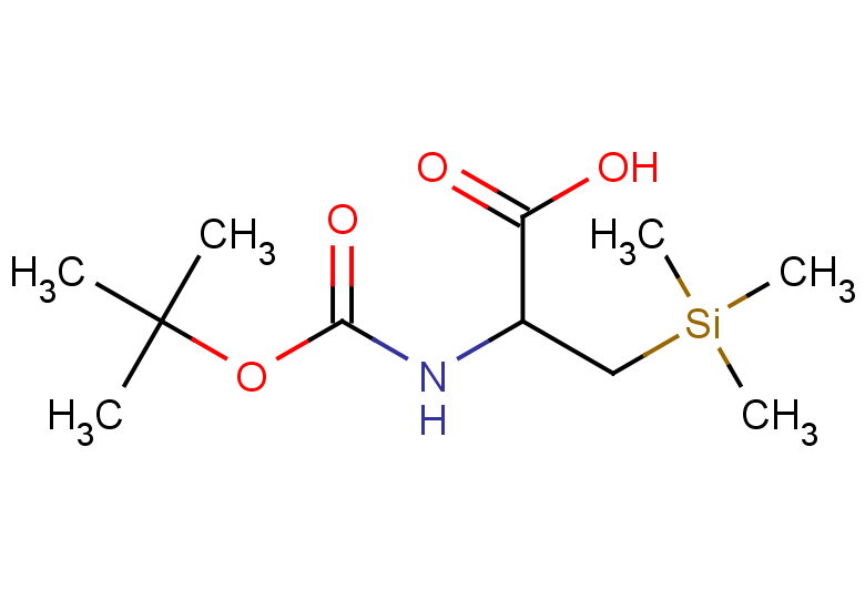 2-{[(tert-butoxy)carbonyl]amino}-3-(trimethylsilyl)propanoic acid