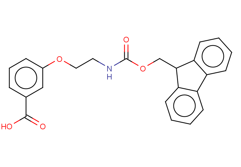 3-[2-({[(9H-fluoren-9-yl)methoxy]carbonyl}amino)ethoxy]benzoic acid