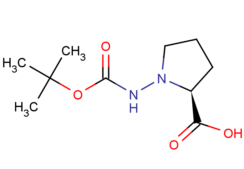 (2S)-1-{[(tert-butoxy)carbonyl]amino}pyrrolidine-2-carboxylic acid