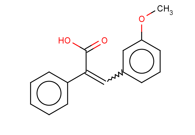 3-(3-methoxyphenyl)-2-phenylprop-2-enoic acid