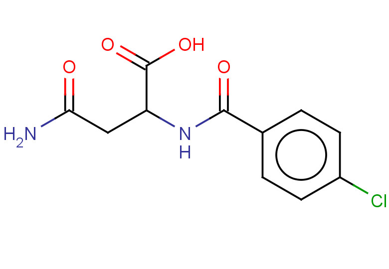 3-carbamoyl-2-[(4-chlorophenyl)formamido]propanoic acid