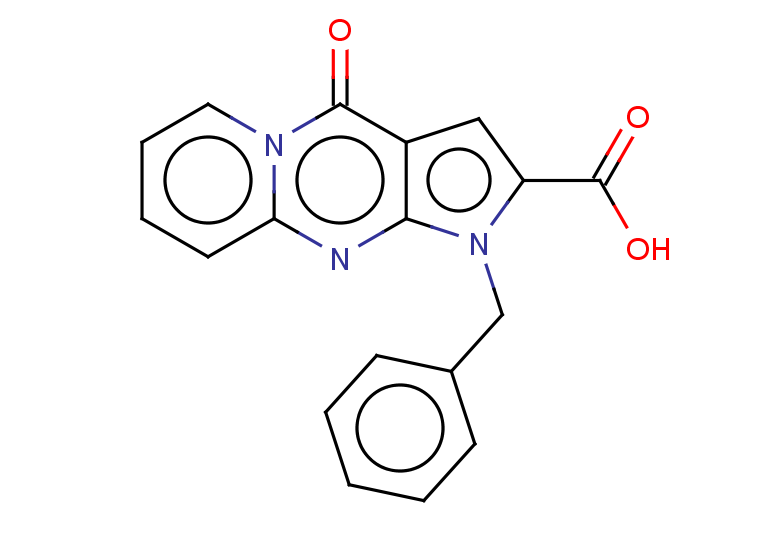 6-benzyl-2-oxo-1,6,8-triazatricyclo[7.4.0.0,3,7]trideca-3(7),4,8,10,12-pentaene-5-carboxylic acid