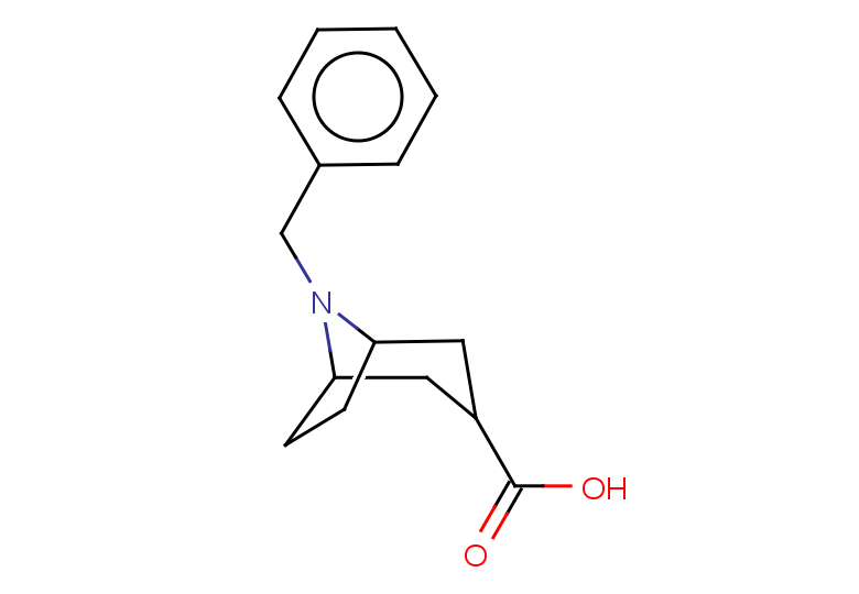 8-benzyl-8-azabicyclo[3.2.1]octane-3-carboxylic acid