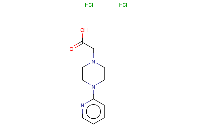 2-[4-(pyridin-2-yl)piperazin-1-yl]acetic acid dihydrochloride