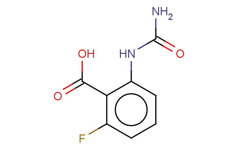 2-(carbamoylamino)-6-fluorobenzoic acid