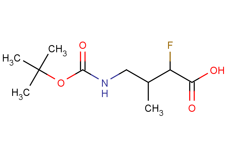4-{[(tert-butoxy)carbonyl]amino}-2-fluoro-3-methylbutanoic acid