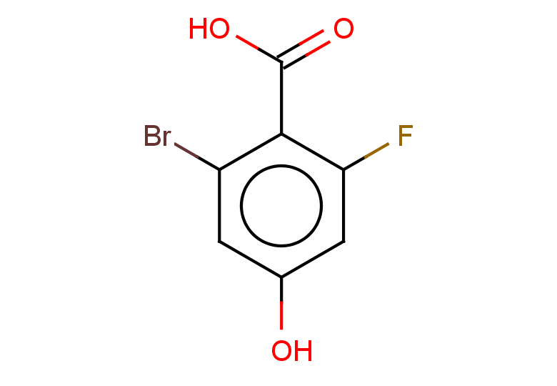 2-bromo-6-fluoro-4-hydroxybenzoic acid