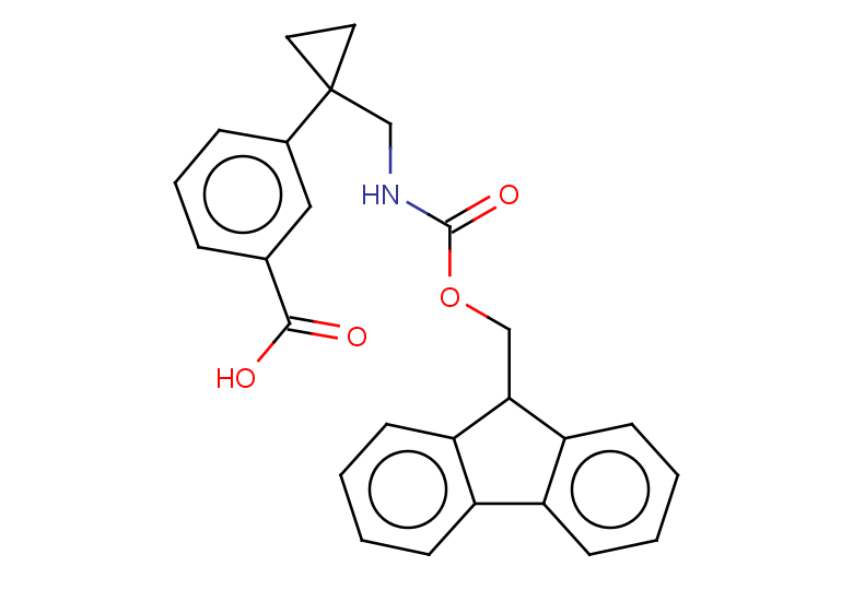 3-{1-[({[(9H-fluoren-9-yl)methoxy]carbonyl}amino)methyl]cyclopropyl}benzoic acid