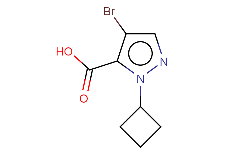 4-bromo-1-cyclobutyl-1H-pyrazole-5-carboxylic acid