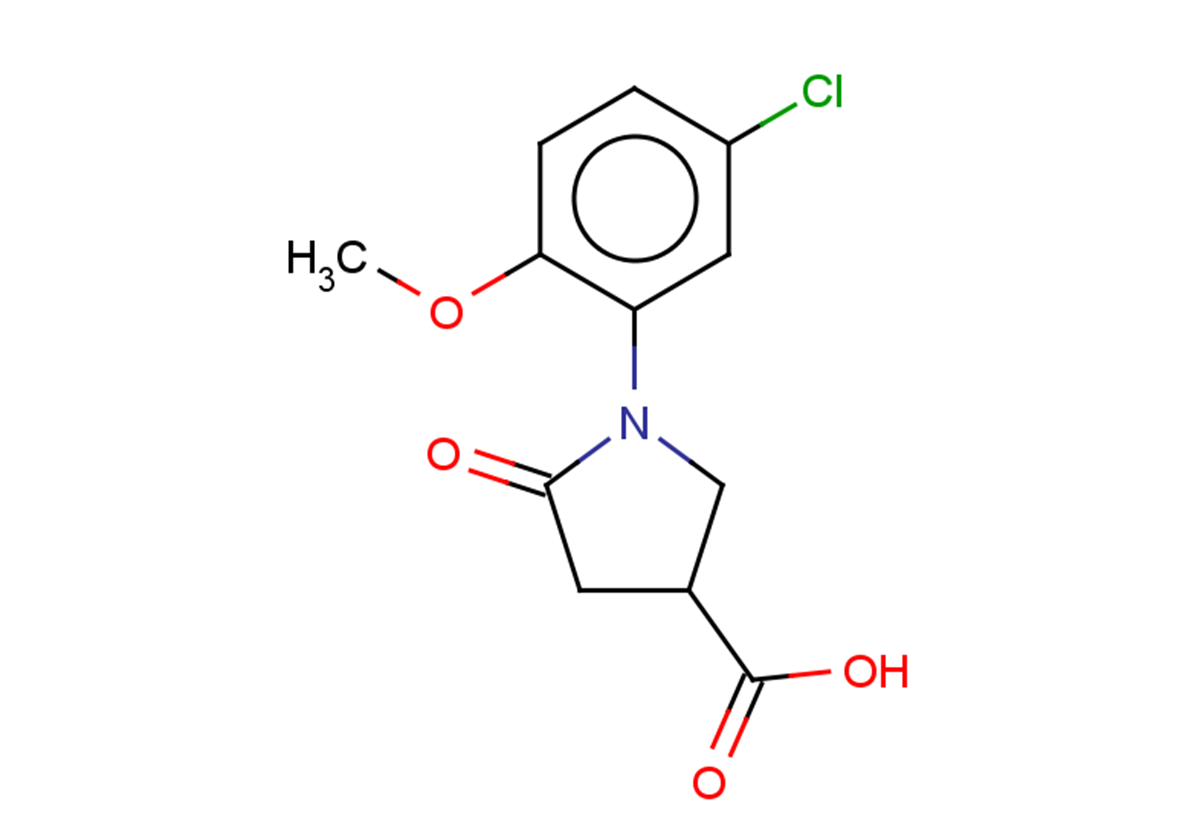1-(5-chloro-2-methoxyphenyl)-5-oxopyrrolidine-3-carboxylic acid