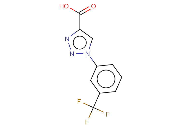 1-[3-(trifluoromethyl)phenyl]-1H-1,2,3-triazole-4-carboxylic acid