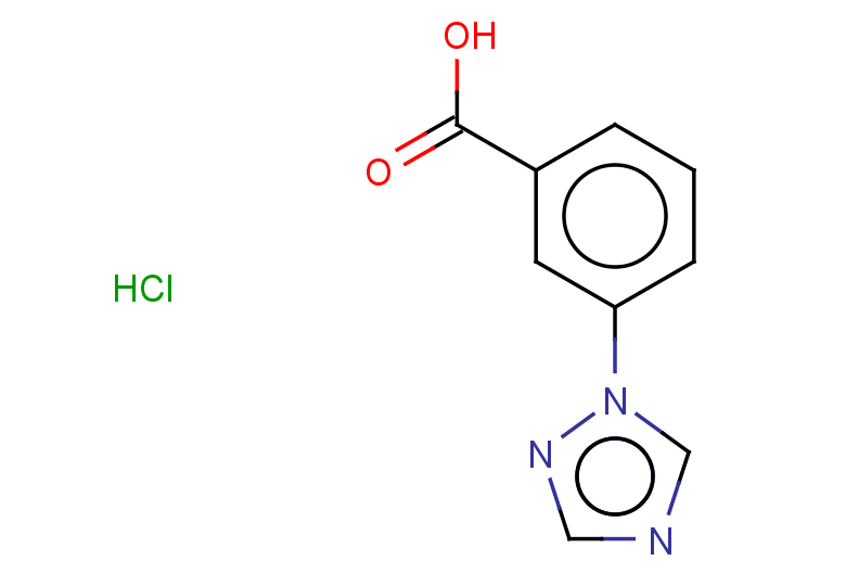 3-(1H-1,2,4-triazol-1-yl)benzoic acid hydrochloride