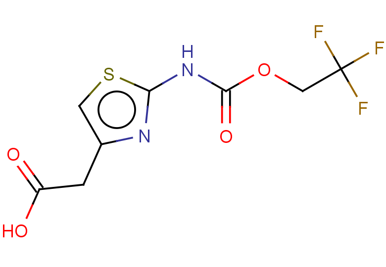2-(2-{[(2,2,2-trifluoroethoxy)carbonyl]amino}-1,3-thiazol-4-yl)acetic acid
