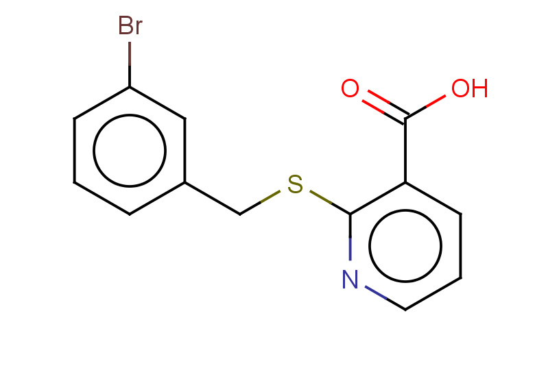 2-{[(3-bromophenyl)methyl]sulfanyl}pyridine-3-carboxylic acid