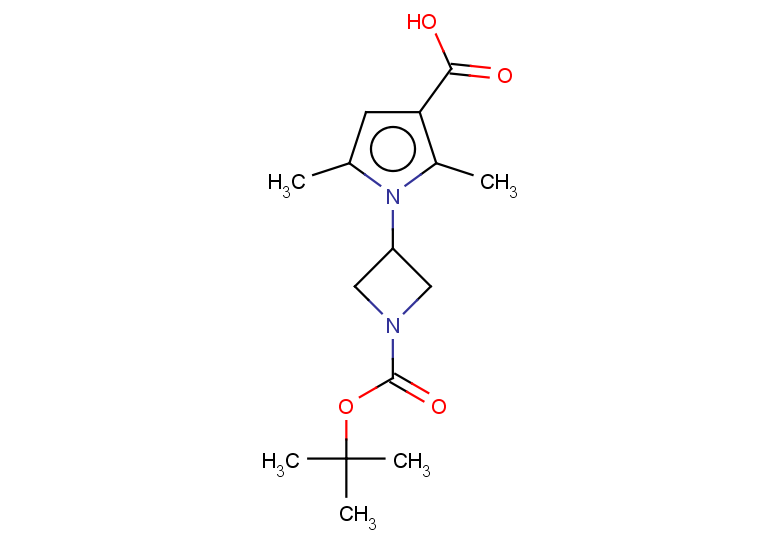 1-{1-[(tert-butoxy)carbonyl]azetidin-3-yl}-2,5-dimethyl-1H-pyrrole-3-carboxylic acid