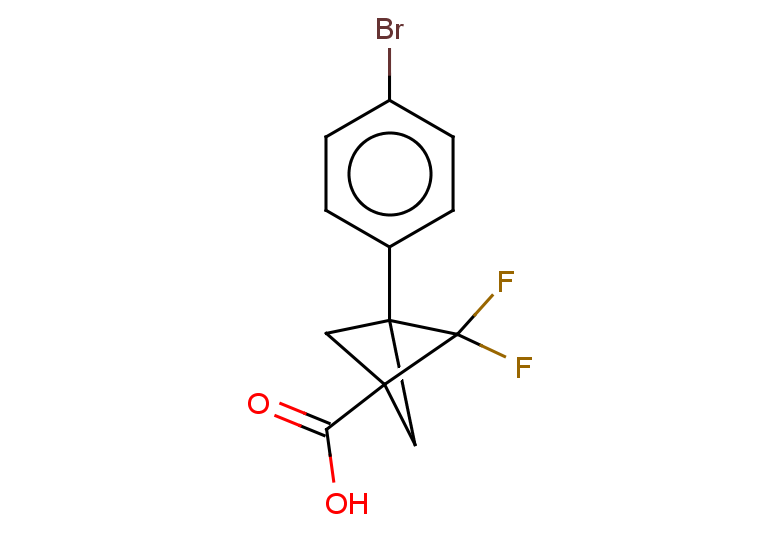 3-(4-bromophenyl)-2,2-difluorobicyclo[1.1.1]pentane-1-carboxylic acid
