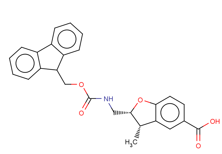rac-(2R,3S)-2-[({[(9H-fluoren-9-yl)methoxy]carbonyl}amino)methyl]-3-methyl-2,3-dihydro-1-benzofuran-5-carboxylic acid, cis