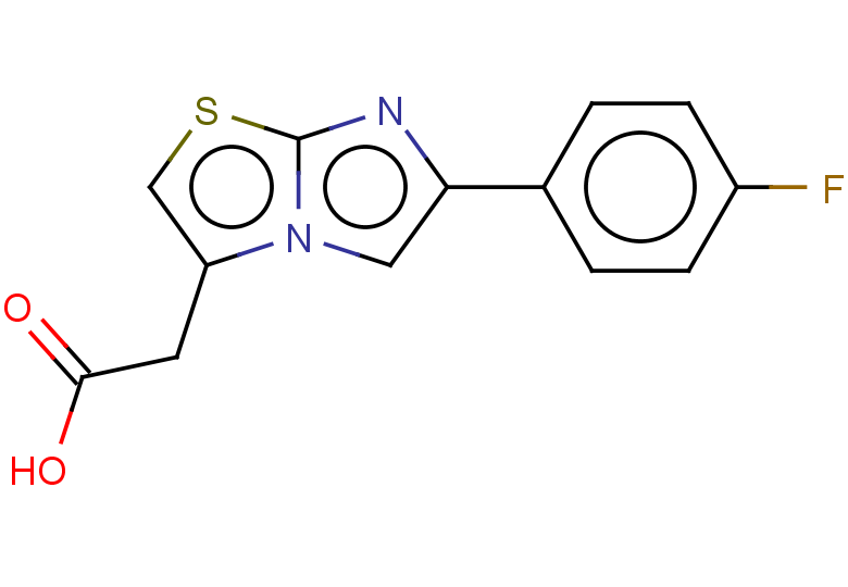 2-[6-(4-fluorophenyl)imidazo[2,1-b][1,3]thiazol-3-yl]acetic acid