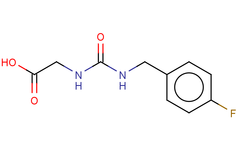 2-({[(4-fluorophenyl)methyl]carbamoyl}amino)acetic acid