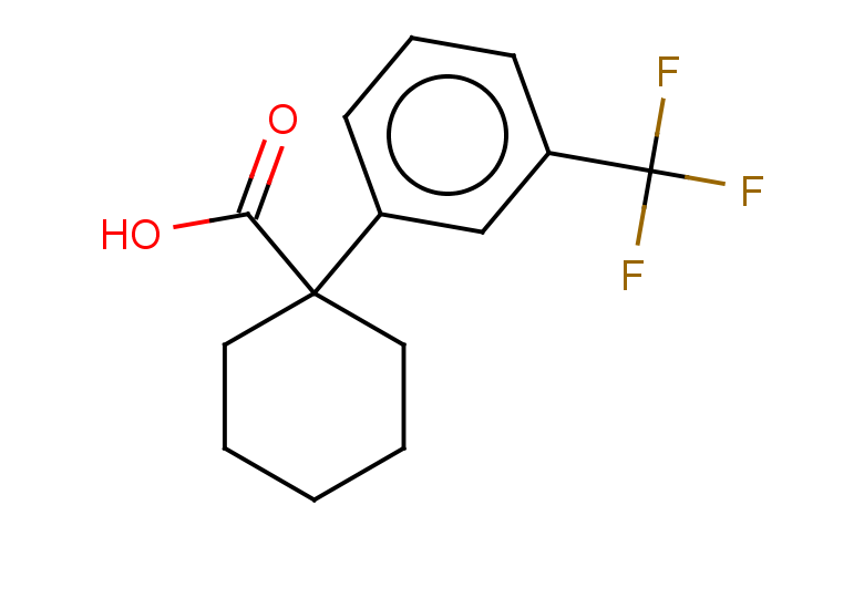 1-[3-(trifluoromethyl)phenyl]cyclohexane-1-carboxylic acid