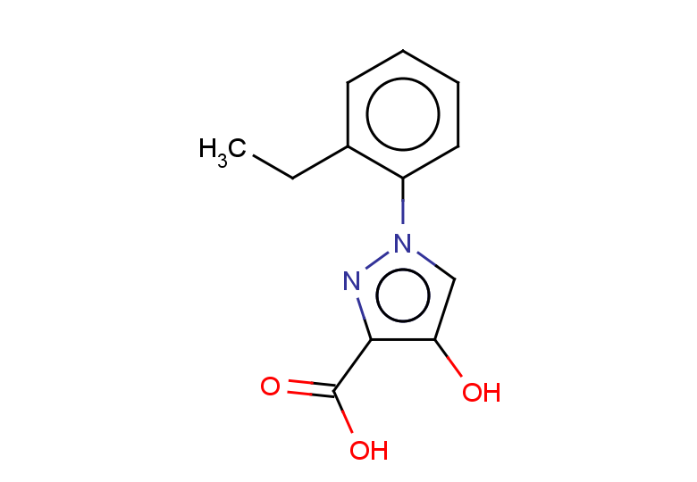 1-(2-ethylphenyl)-4-hydroxy-1H-pyrazole-3-carboxylic acid