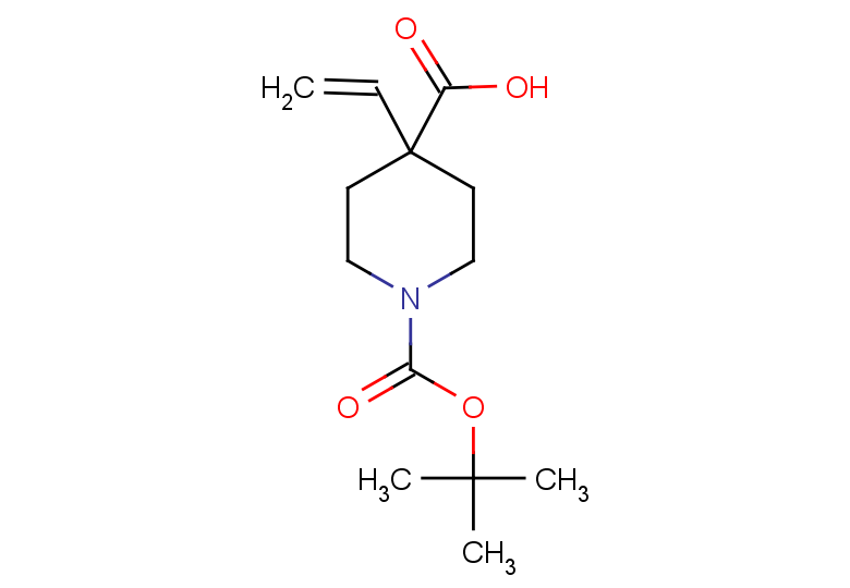 1-[(tert-butoxy)carbonyl]-4-ethenylpiperidine-4-carboxylic acid