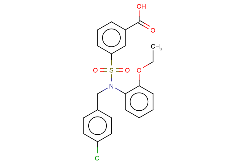 3-{[(4-chlorophenyl)methyl](2-ethoxyphenyl)sulfamoyl}benzoic acid