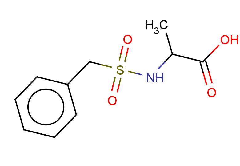 2-(phenylmethanesulfonamido)propanoic acid