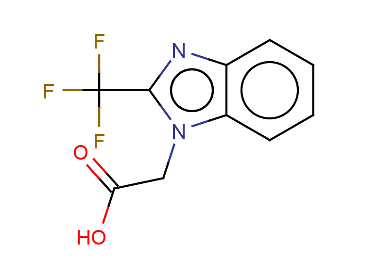 2-[2-(trifluoromethyl)-1H-1,3-benzodiazol-1-yl]acetic acid
