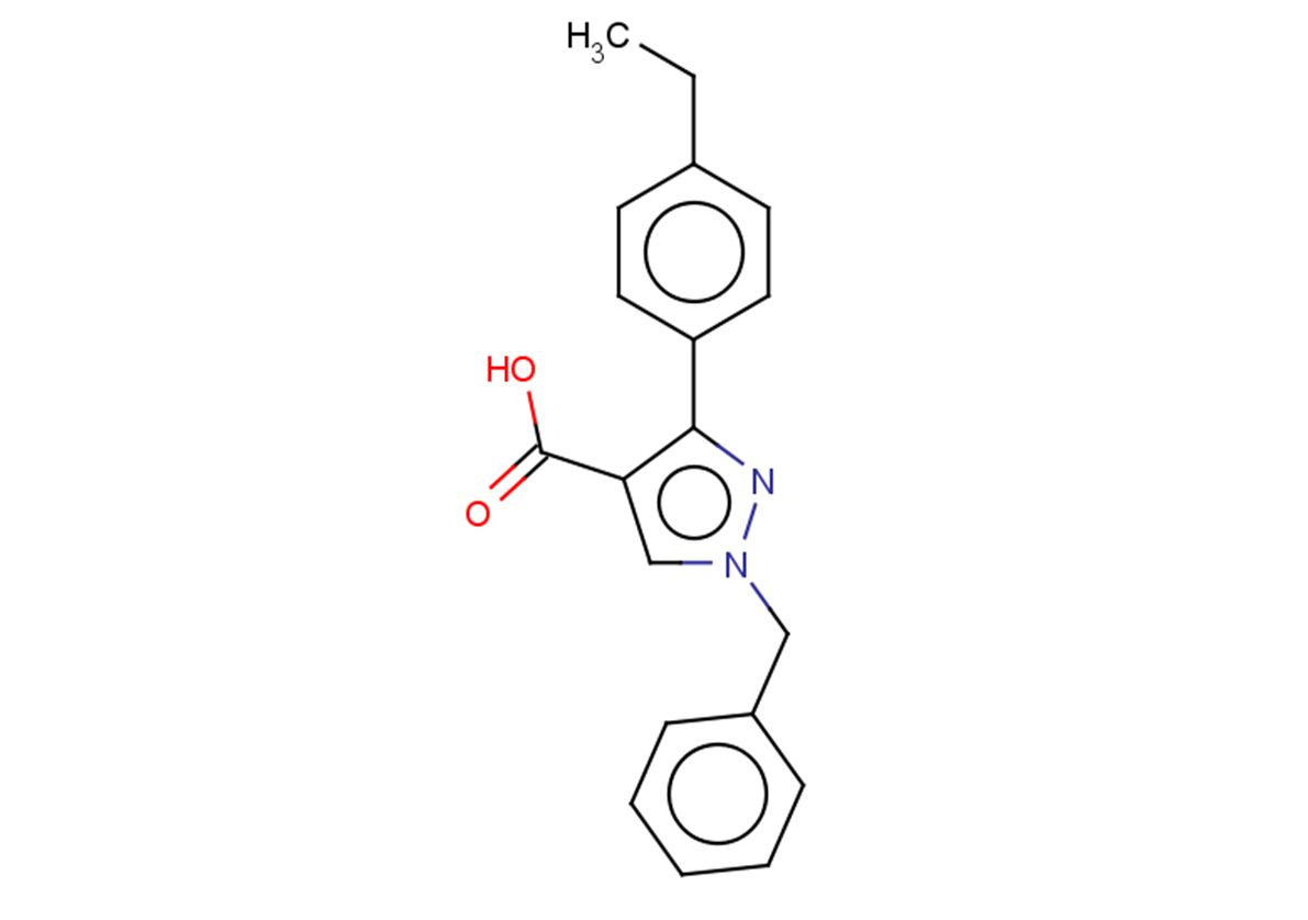 1-benzyl-3-(4-ethylphenyl)-1H-pyrazole-4-carboxylic acid