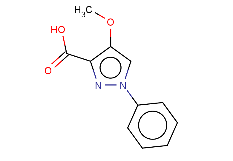 4-methoxy-1-phenyl-1H-pyrazole-3-carboxylic acid