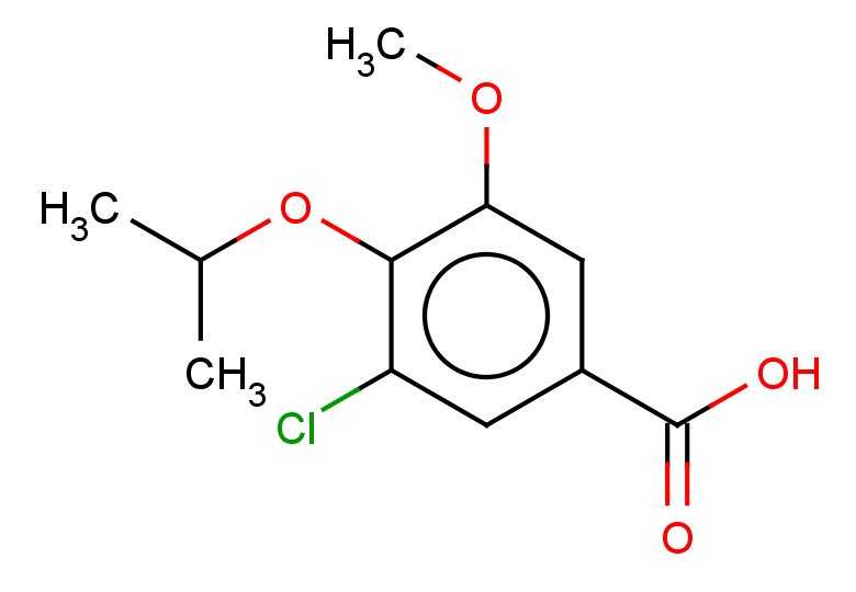 3-chloro-5-methoxy-4-(propan-2-yloxy)benzoic acid