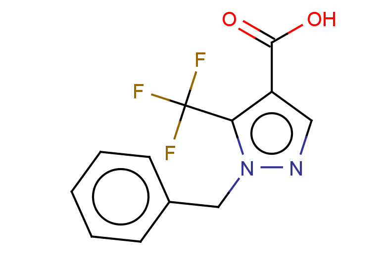 1-benzyl-5-(trifluoromethyl)-1H-pyrazole-4-carboxylic acid