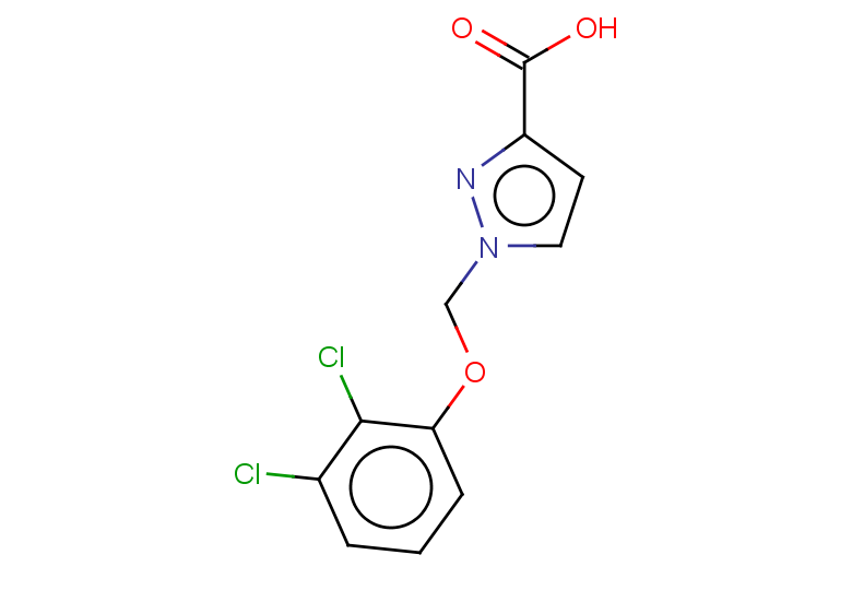 1-(2,3-dichlorophenoxymethyl)-1H-pyrazole-3-carboxylic acid
