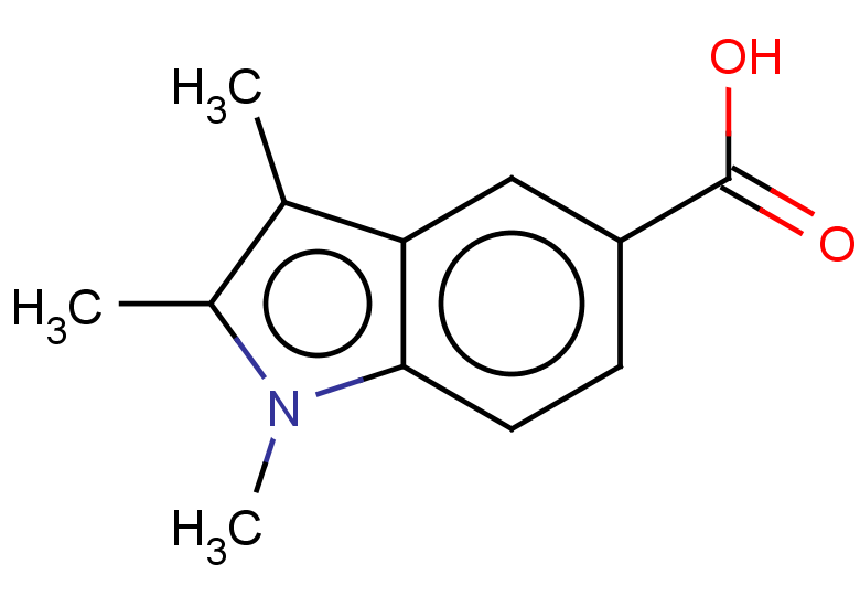 1,2,3-trimethyl-1H-indole-5-carboxylic acid