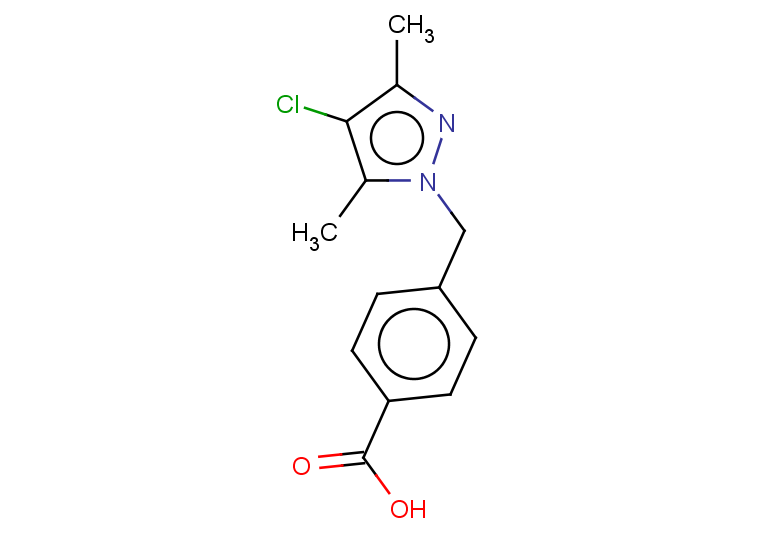 4-[(4-chloro-3,5-dimethyl-1H-pyrazol-1-yl)methyl]benzoic acid