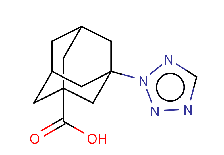 3-(2H-1,2,3,4-tetrazol-2-yl)adamantane-1-carboxylic acid