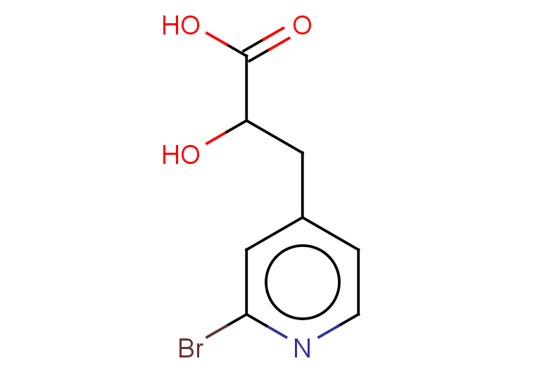 3-(2-bromopyridin-4-yl)-2-hydroxypropanoic acid
