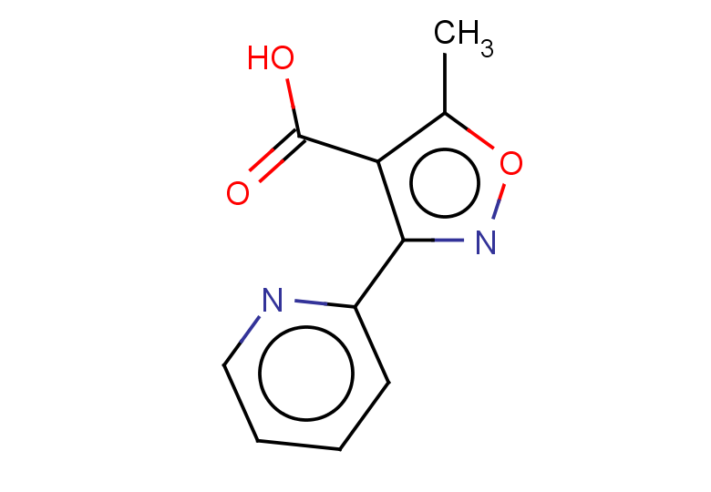5-methyl-3-(pyridin-2-yl)-1,2-oxazole-4-carboxylic acid