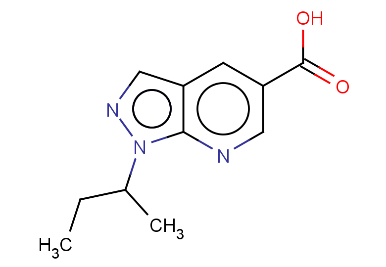 1-(butan-2-yl)-1H-pyrazolo[3,4-b]pyridine-5-carboxylic acid