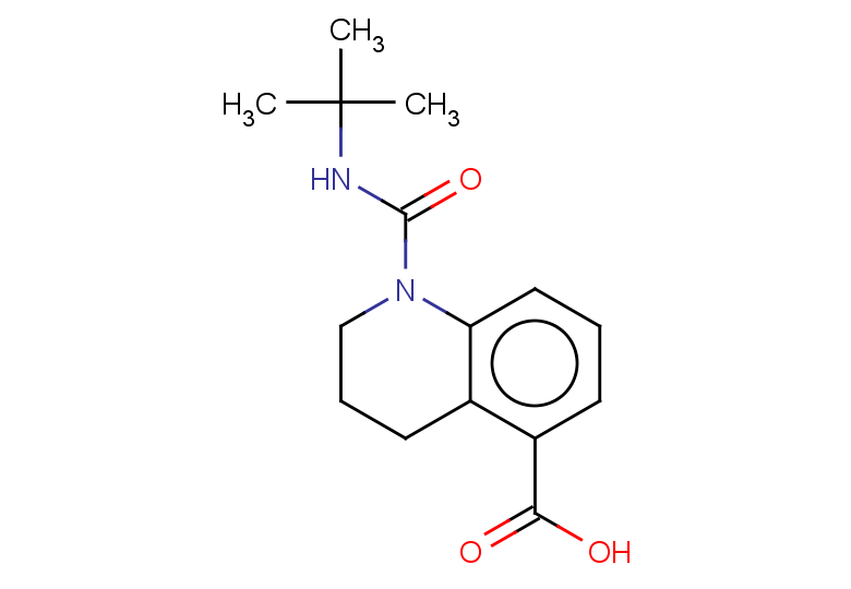 1-(tert-butylcarbamoyl)-1,2,3,4-tetrahydroquinoline-5-carboxylic acid