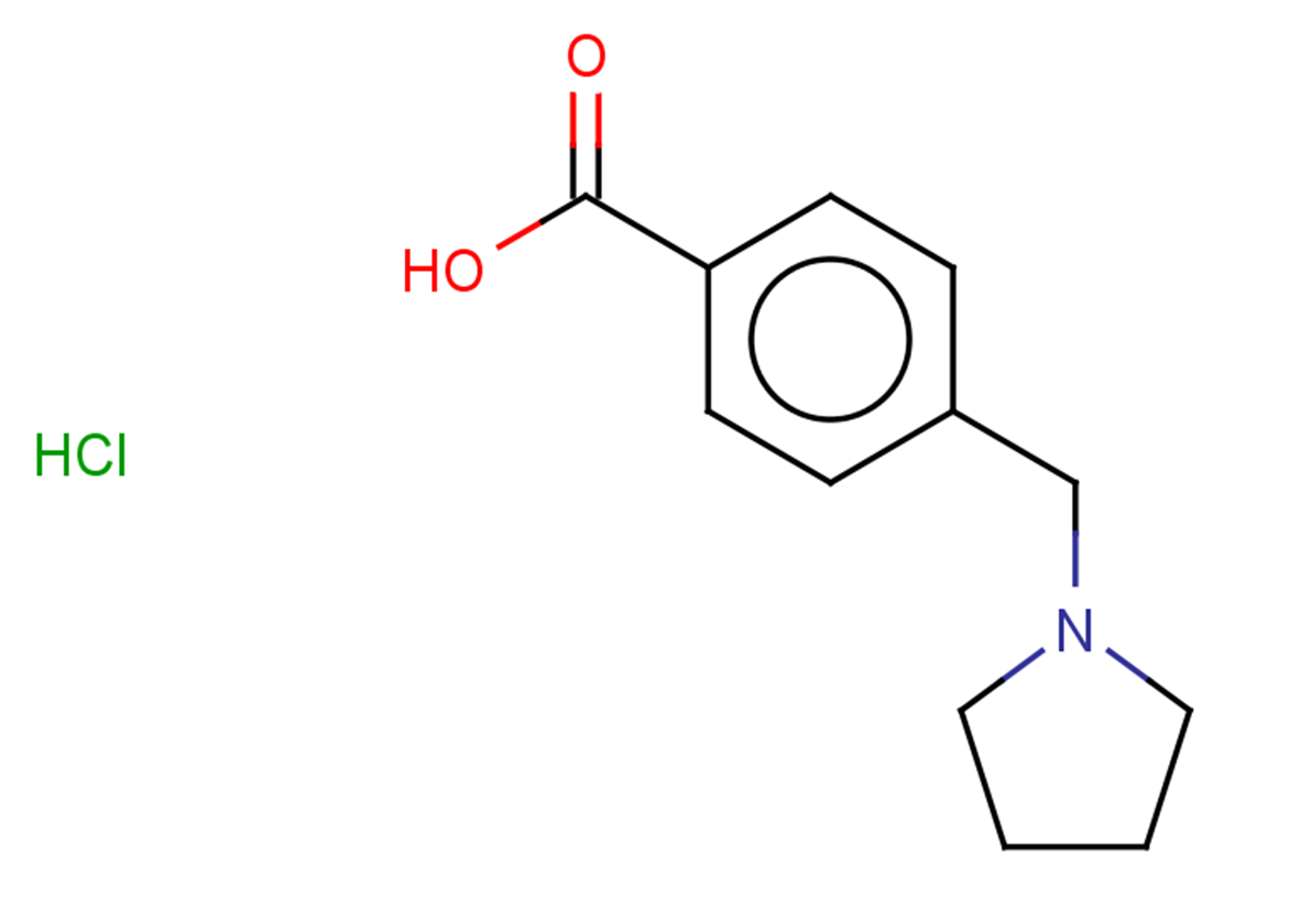 4-(pyrrolidin-1-ylmethyl)benzoic acid hydrochloride