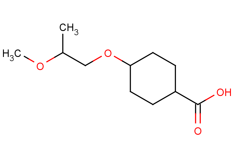 4-(2-methoxypropoxy)cyclohexane-1-carboxylic acid