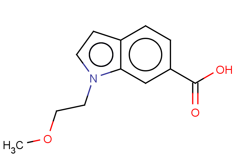 1-(2-methoxyethyl)-1H-indole-6-carboxylic acid