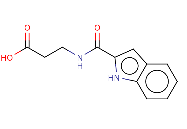 3-[(1H-indol-2-yl)formamido]propanoic acid